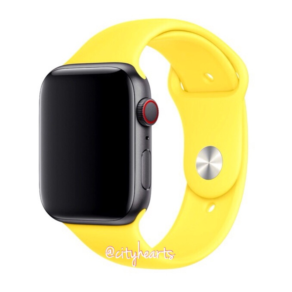 NEW Canary Yellow Apple Watch Sport Band